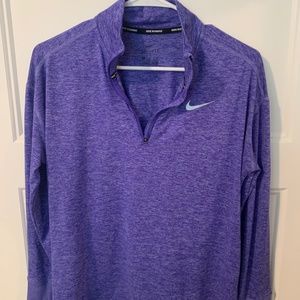 Nike Dri Fit quarter zip pullover